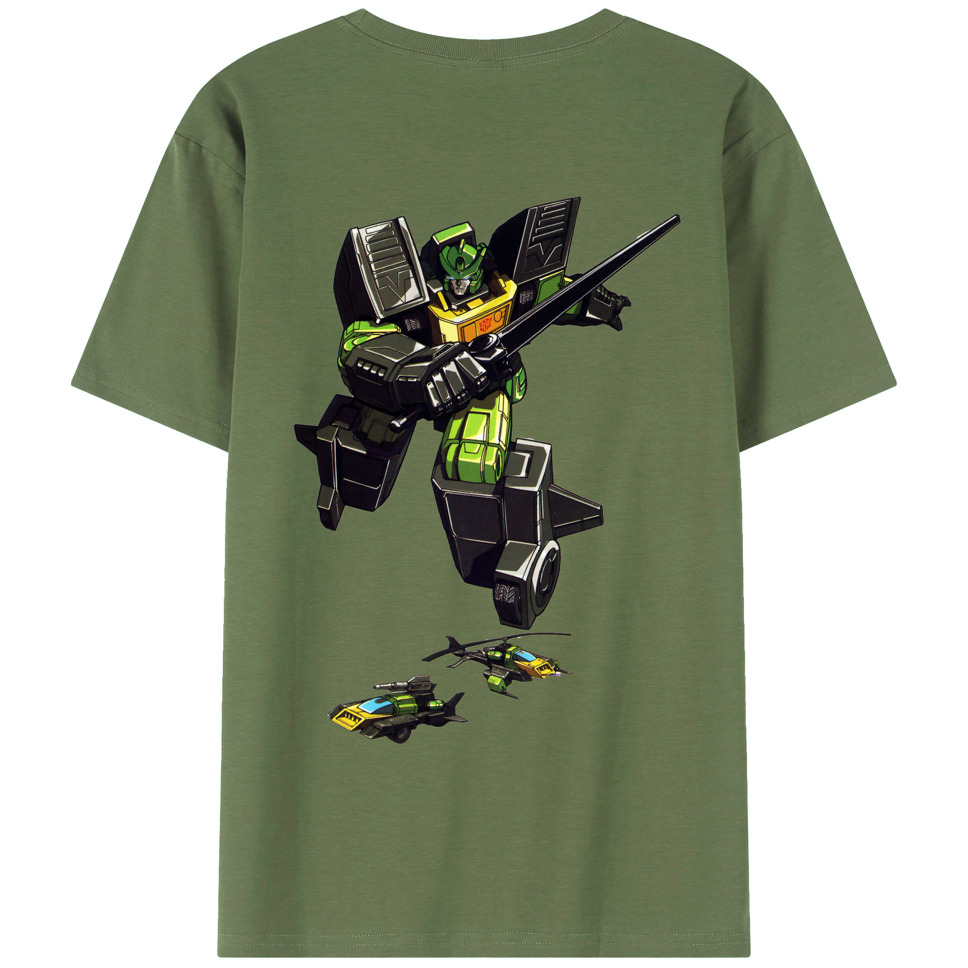（画像用）  綿100％ メンズ半袖Tシャツ（バックプリント） 通気性